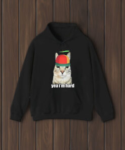 Cat Yea Im Hard T-Shirt2