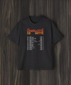 Charlotte De Witte Summer Tour 2024 T-Shirt2