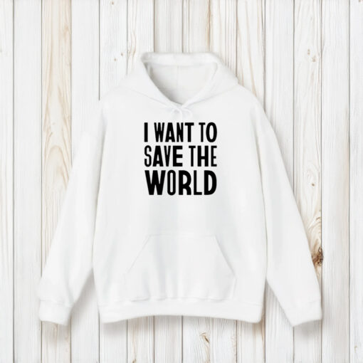 Chris Packham I Want To Save The World T-Shirt2