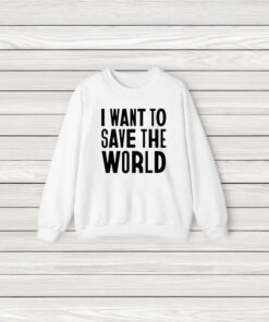 Chris Packham I Want To Save The World T-Shirt3