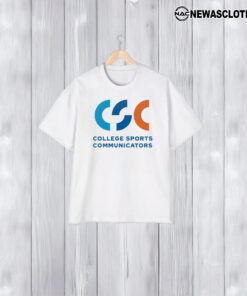 College Sports Communicators Logo T-Shirt2