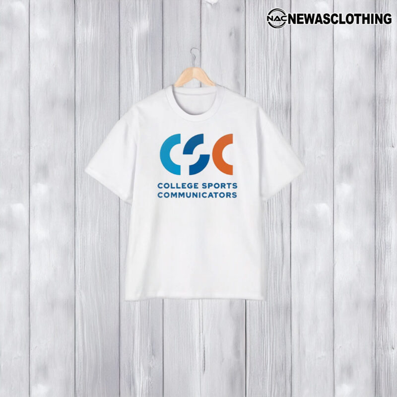 College Sports Communicators Logo T-Shirt2