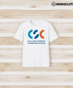 College Sports Communicators Logo T-Shirt3