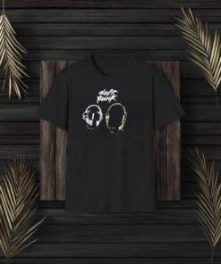 Daft Punk Black Face T-Shirt3