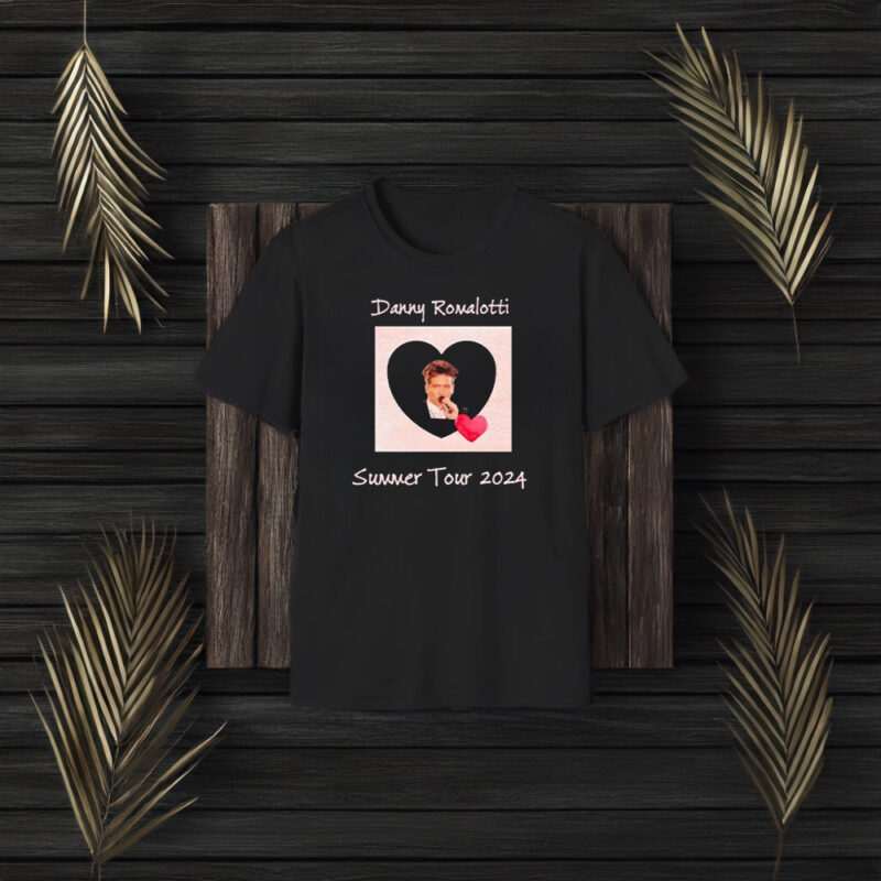 Danny Romalotti Summer Tour 2024 Heart T-Shirt