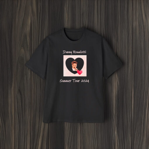 Danny Romalotti Summer Tour 2024 Heart T-Shirt1