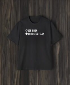 David J Harris JOE BIDEN CONVICTED FELON T-Shirt