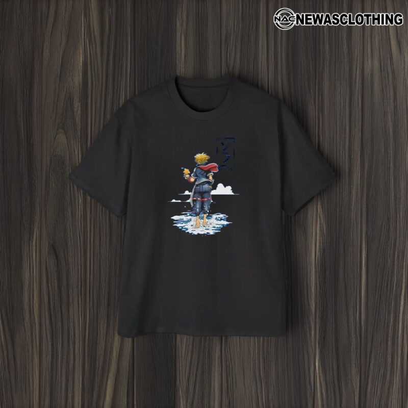 Disney Kingdom Hearts Sora Starfish Girls Tee1