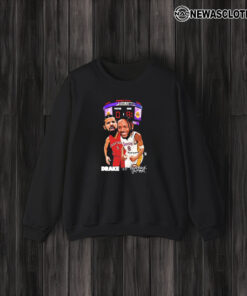 Drake Vs Kendrick Lamar Stapl’es Center Los Angeles Lakers Kdot 81 Pts T-Shirt3