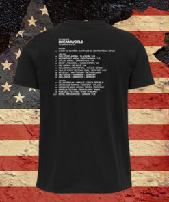 Dreamworld 2024 European Tour T-Shirts