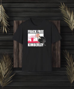 Envirokimberley Frack Free Kimberley Lizard T-Shirt