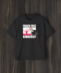 Envirokimberley Frack Free Kimberley Lizard T-Shirt1