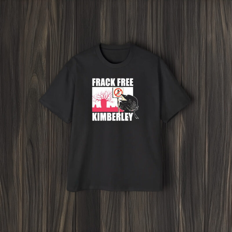 Envirokimberley Frack Free Kimberley Lizard T-Shirt1