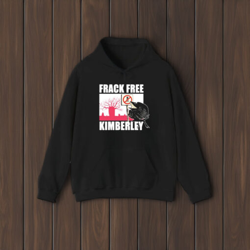 Envirokimberley Frack Free Kimberley Lizard T-Shirt2