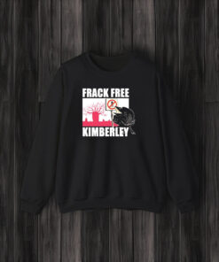 Envirokimberley Frack Free Kimberley Lizard T-Shirt3