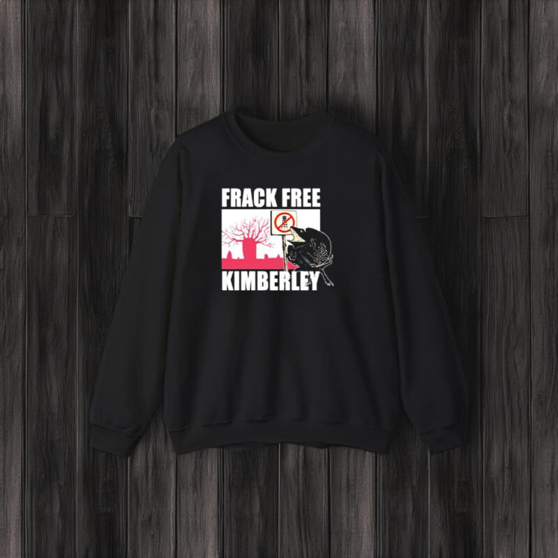 Envirokimberley Frack Free Kimberley Lizard T-Shirt3