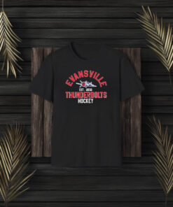 Evansville East 20216 Thunderbolts Hockey T-Shirt