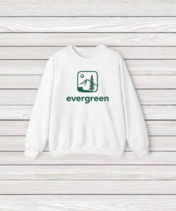 Evergreen State Retro-inspired Logo Ringer T-Shirt