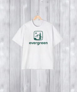 Evergreen State Retro-inspired Logo Ringer T-Shirt2