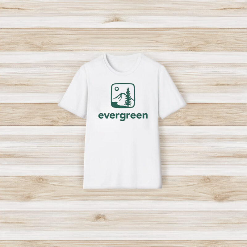 Evergreen State Retro-inspired Logo Ringer T-Shirt3