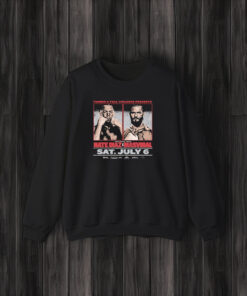 Fanmio A Full Violence Presents Nate Diaz Masvidal Sat July 6 T-Shirt