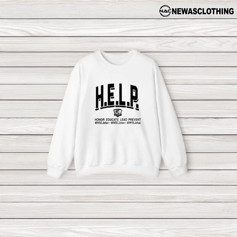 First Help Honor Educate Lead Prevent T-Shirt