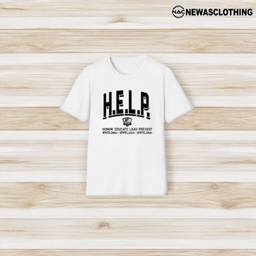 First Help Honor Educate Lead Prevent T-Shirt3