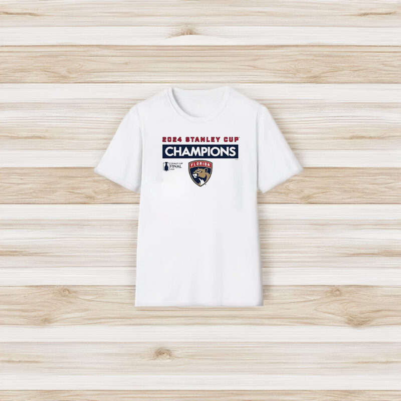 Florida Panthers 2024 Stanley Cup Champions Roster T-Shirt3