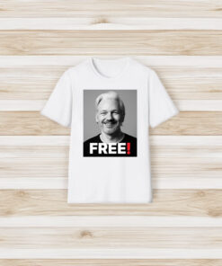 Free Julian Assange T-Shirt