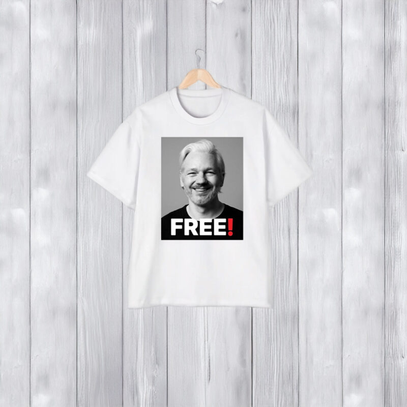 Free Julian Assange T-Shirt1