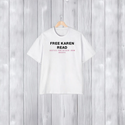 Free Karen Read Justice For Officer John O’keefe T-Shirt1