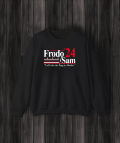 Frodo Sam 2024 I Will Take The Ring To Mordor Shirt