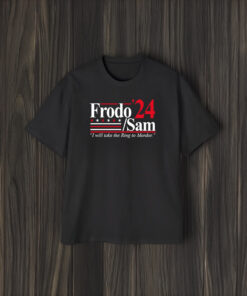 Frodo Sam 2024 I Will Take The Ring To Mordor T-Shirt