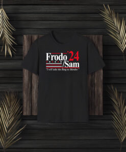 Frodo Sam 2024 I Will Take The Ring To Mordor T-Shirts