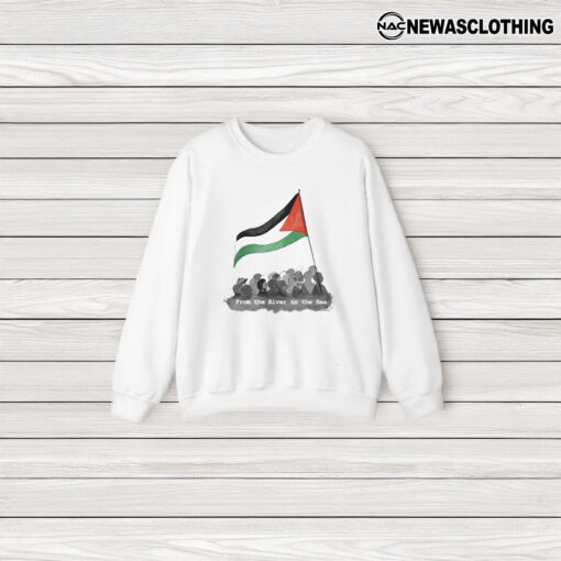 From The River To The Sea Free Palestine T-Shirt3