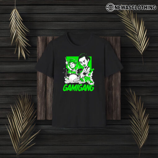 Gami Gang Origami Angel Anime T-Shirt3