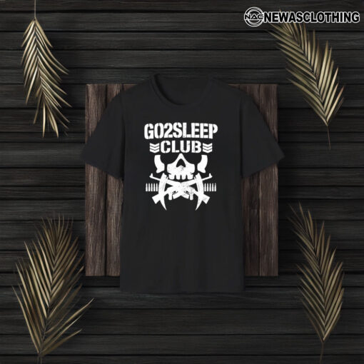 Go2sleep Club Skull And Gun T-Shirt