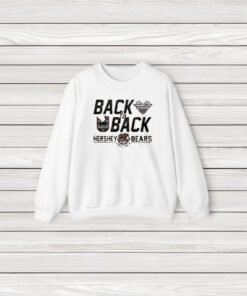 Hershey Bears Calder Cup Playoffs 2024 Back To Back 2023-2024 Champions Season T-Shirts