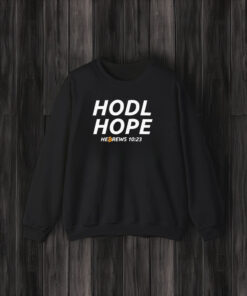 Hodl Hope Hebrews 10 23 Bitcoin T-Shirt