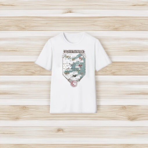 House Of The Dragon Map T-Shirt3