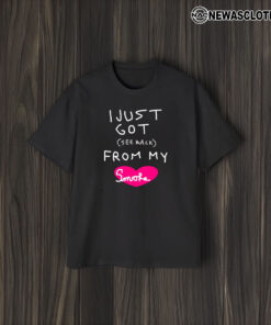 I Just Got See Back From My Smoke Heart T-Shirt2