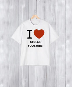 I Love Stolas Footjobs T-Shirt1