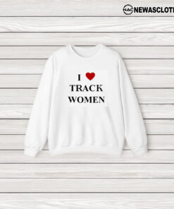 I Love Track Women T-Shirt