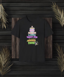 I Was Born In A Pebble Dashed Semi But I Was Made On The Donkey Farm T-Shirt