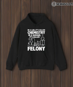 In A Lab It’s Called Chemistry In A Garage It’s Called Felony 2024 T-Shirt2