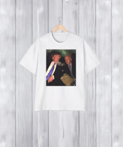 Insane Poses Donald Trump And Joe Biden Smoking T-Shirt2