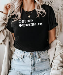 JOE BIDEN CONVICTED FELON Shirts