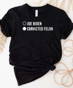 JOE BIDEN CONVICTED FELON T-Shirts