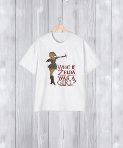 Josh Sawyer What If Zelda Was A Girl T-Shirt2