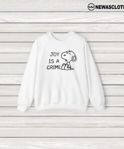 Joy Is A Crime Peanuts T-Shirt3